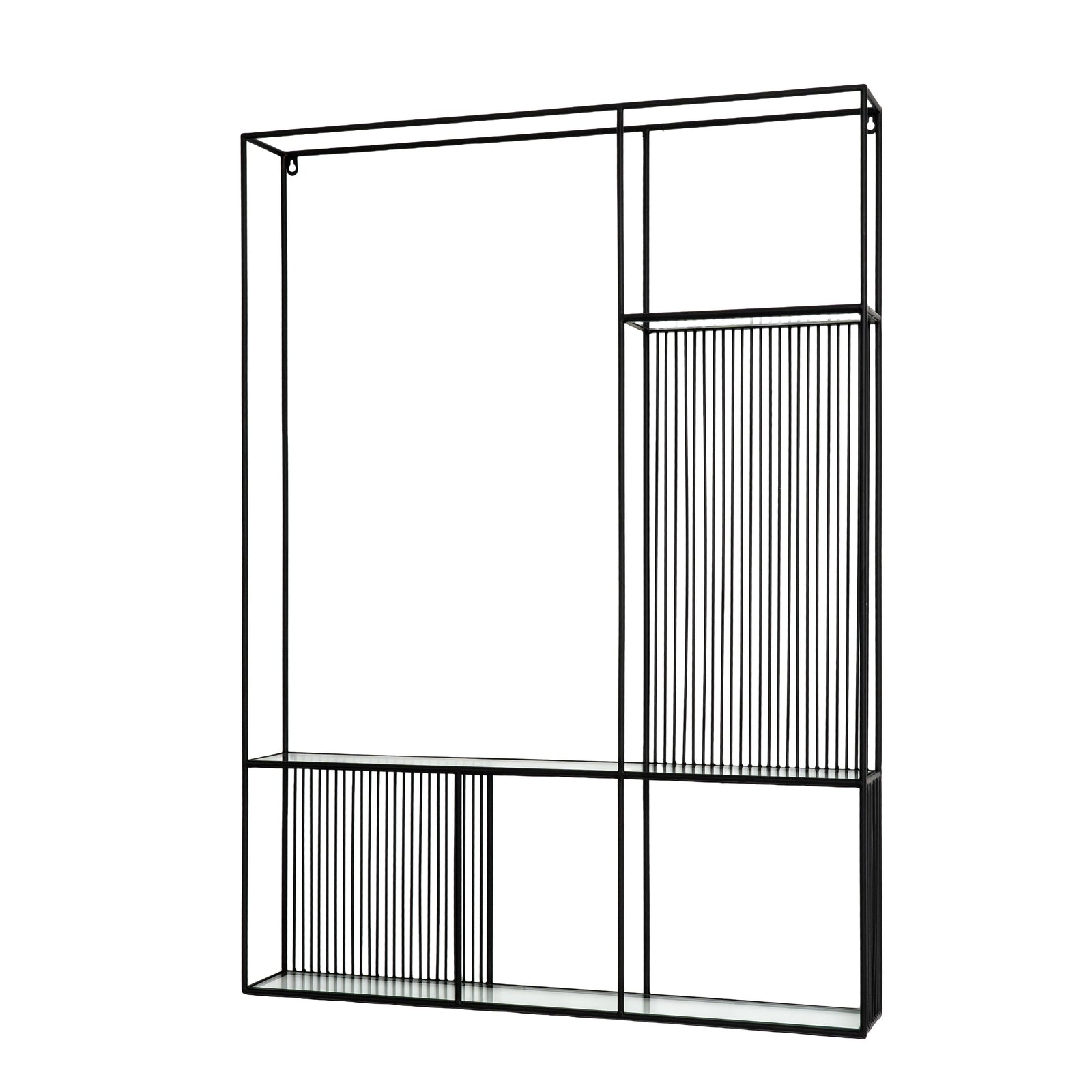Axis Shelf Unit With Glass Shelves