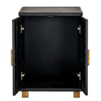 Lennox Black 2 Door Small Sideboard