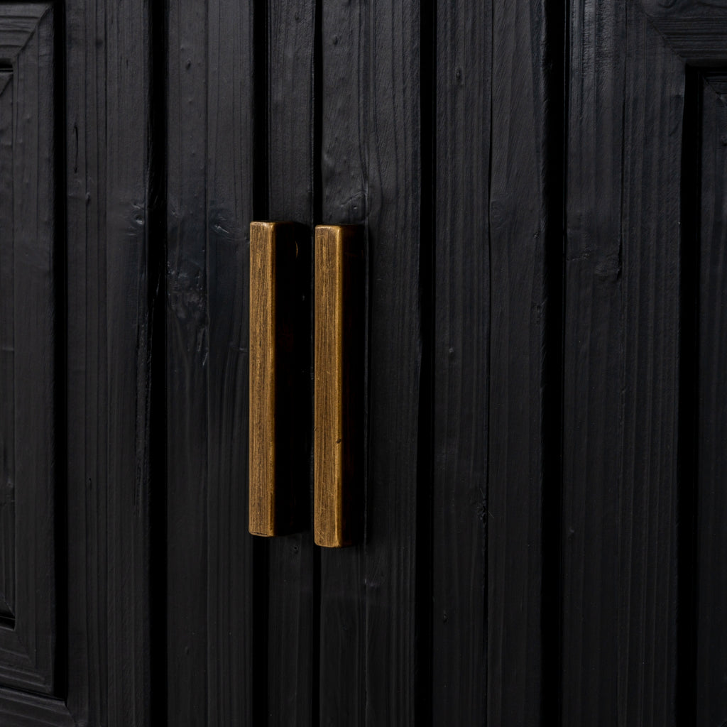 Lennox Black 2 Door Small Sideboard