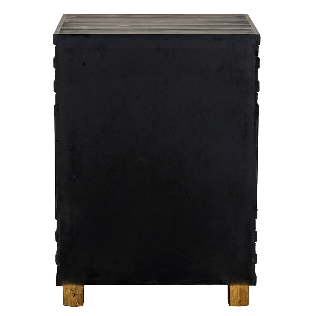 Lennox Black 2 Door Small Sideboard