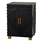 Lennox Black 2 Door Small Sideboard