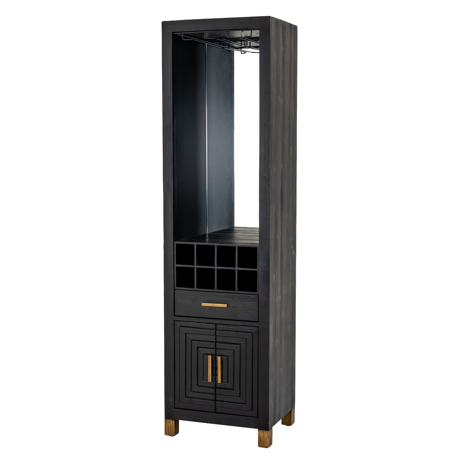 Lennox Black Drinks Unit