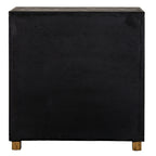 Lennox Black 2 Door Side Cupboard