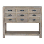 Haldon Collection 9 Drawer Chest with Shelf