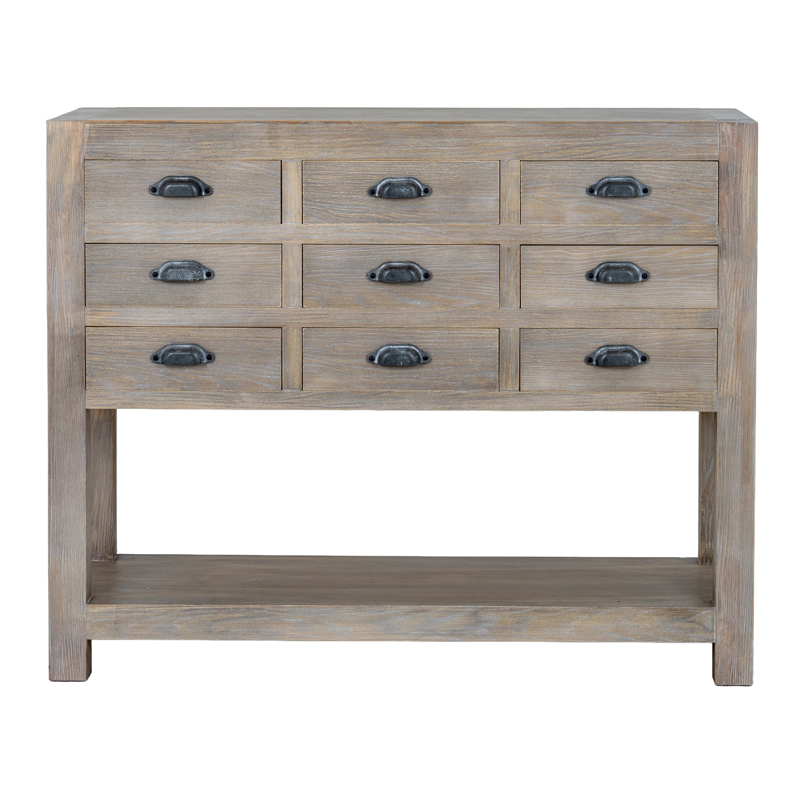 Haldon Collection 9 Drawer Chest with Shelf