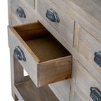 Haldon Collection 9 Drawer Chest with Shelf