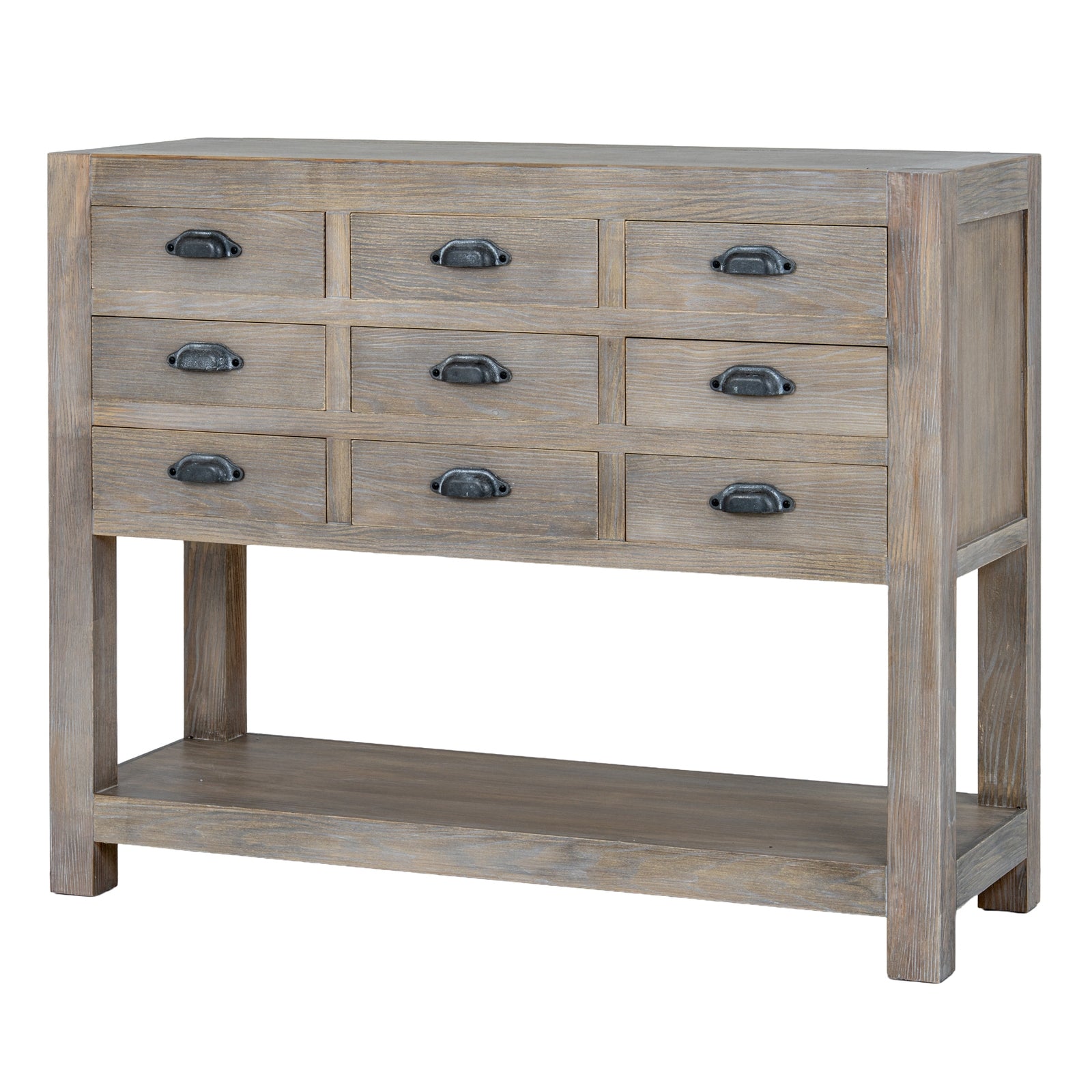 Haldon Collection 9 Drawer Chest with Shelf
