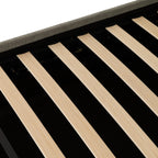 Amelia Double Ottoman Bed -Dark Grey Fabric