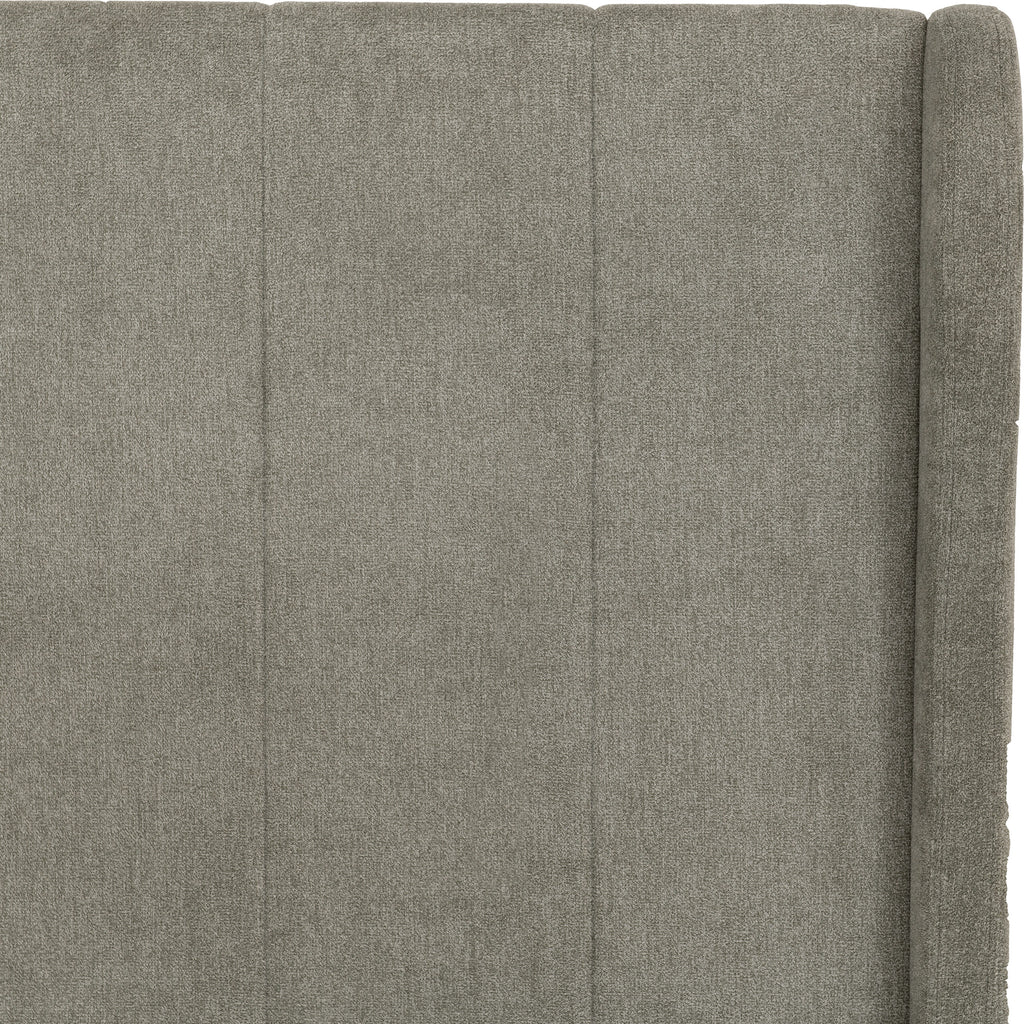 Amelia Double Ottoman Bed -Dark Grey Fabric