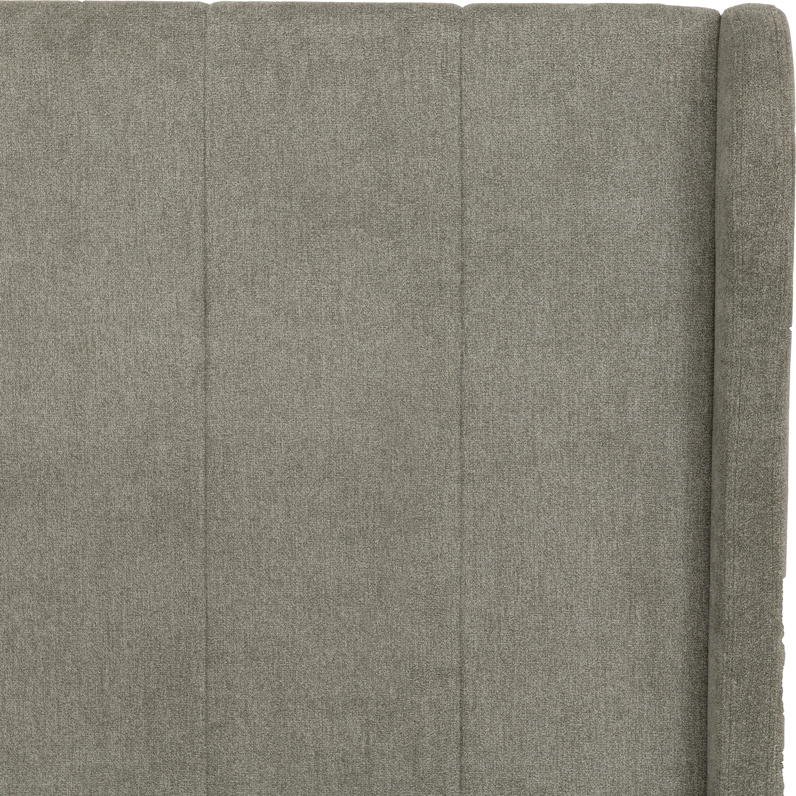 Amelia Double Ottoman Bed -Dark Grey Fabric