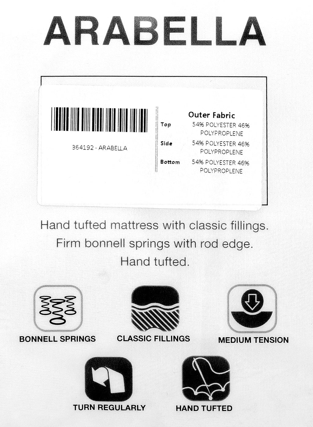 Arabella Double Mattress