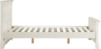 Bordeaux High Foot End King Size Bed - Ivory