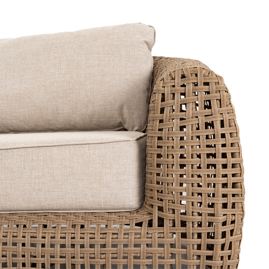 Bloom Collection Outdoor Sofa Close Up of Fabric Cushions
