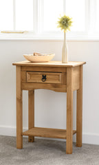 Corona 1 Drawer Console Table