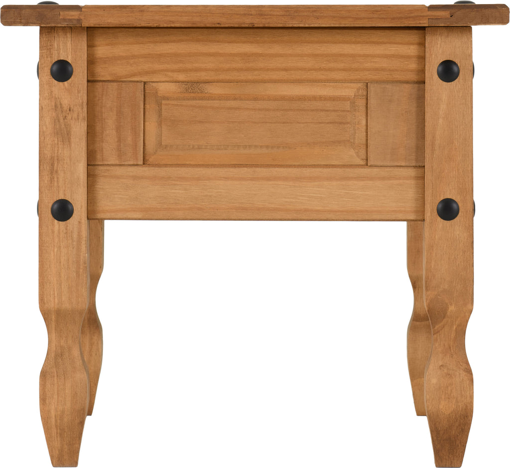 Corona 1 Drawer Lamp Table