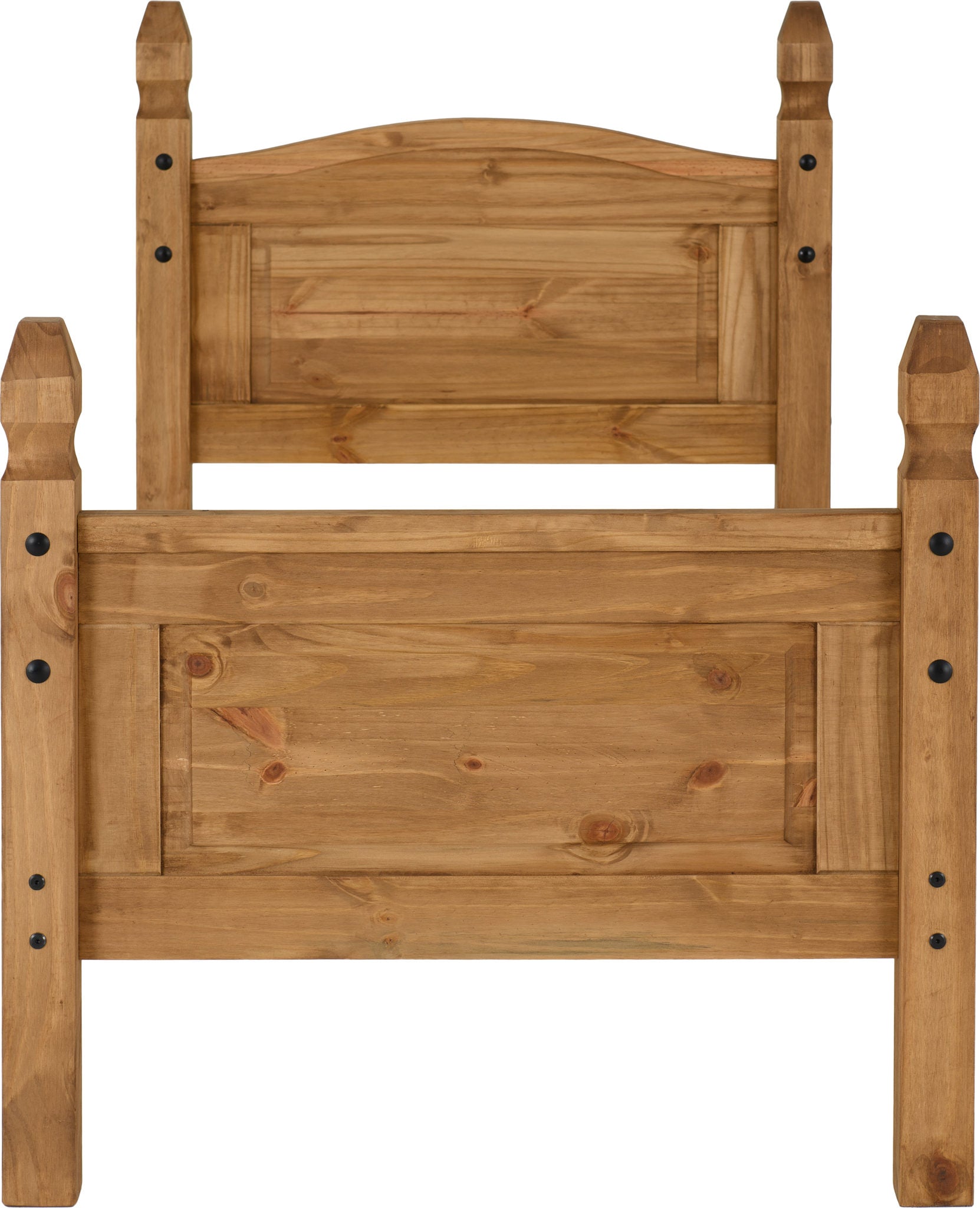 Corona High Foot Single Bed