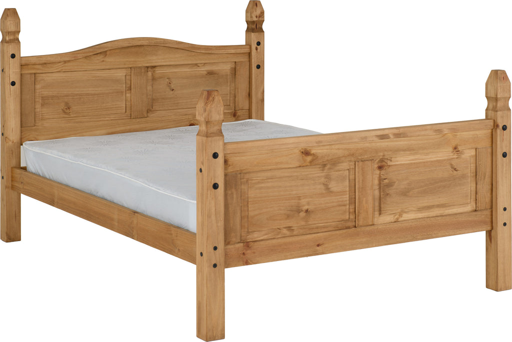 Corona High Foot End Double Bed