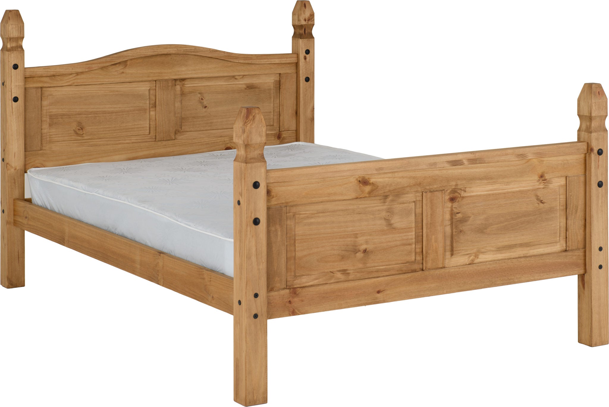 Corona High Foot End Double Bed