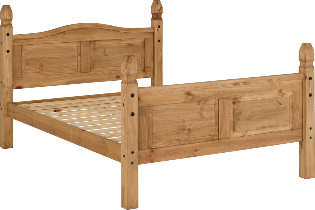 Corona High Foot End Double Bed