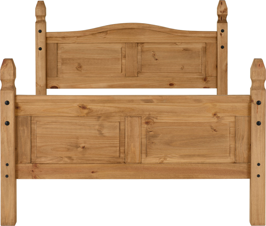 Corona High Foot End Double Bed