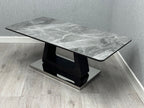 Zermatt Coffee Table Grey Ceramic