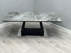 Zermatt Coffee Table Grey Ceramic