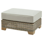 Capri Collection Outdoor Foot Stool close up 2