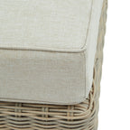Capri Collection Outdoor Foot Stool close up 3