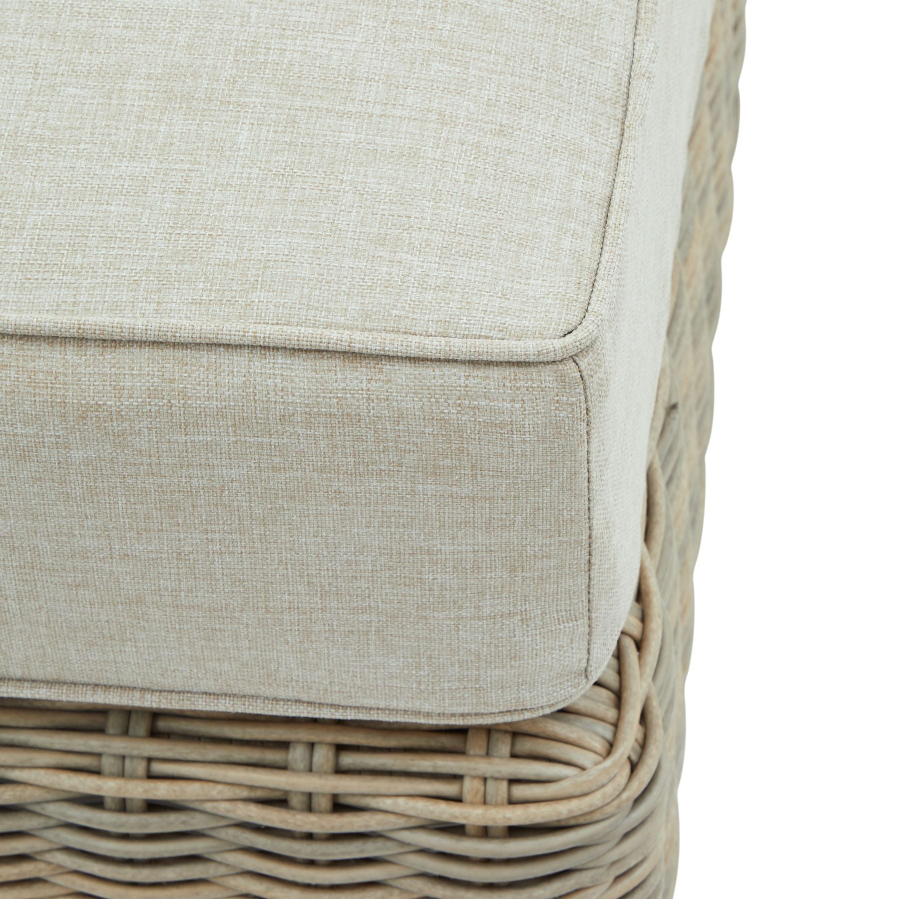 Capri Collection Outdoor Foot Stool close up 3