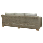 Capri Collection Outdoor Three Seater Sofa rear view