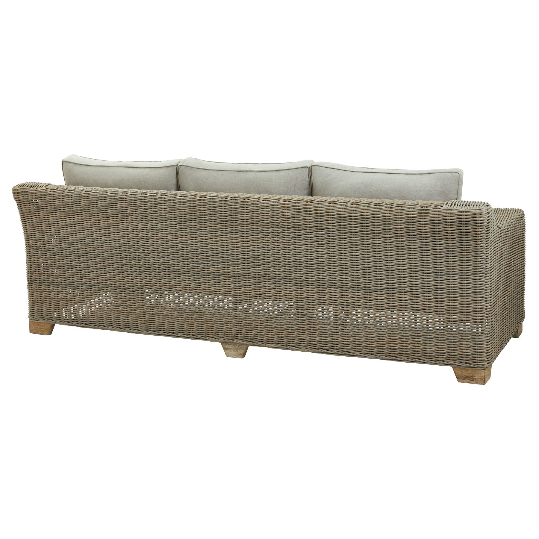 Capri Collection Outdoor Three Seater Sofa rear view