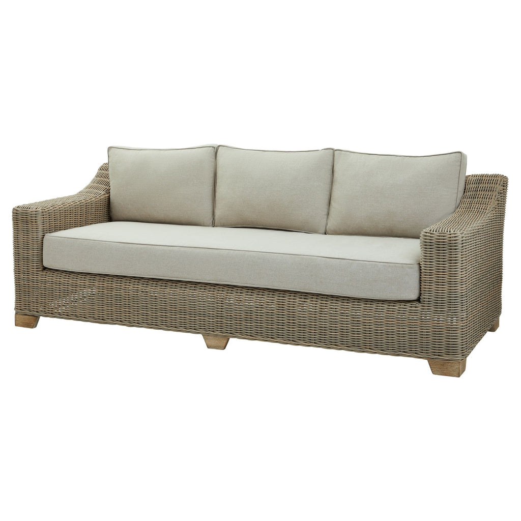 Capri Collection Outdoor Three Seater Sofa solo