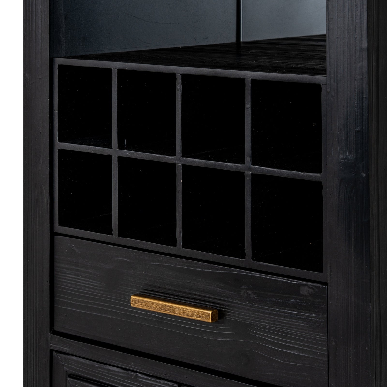 Close up of Lennox Black Drinks Unit