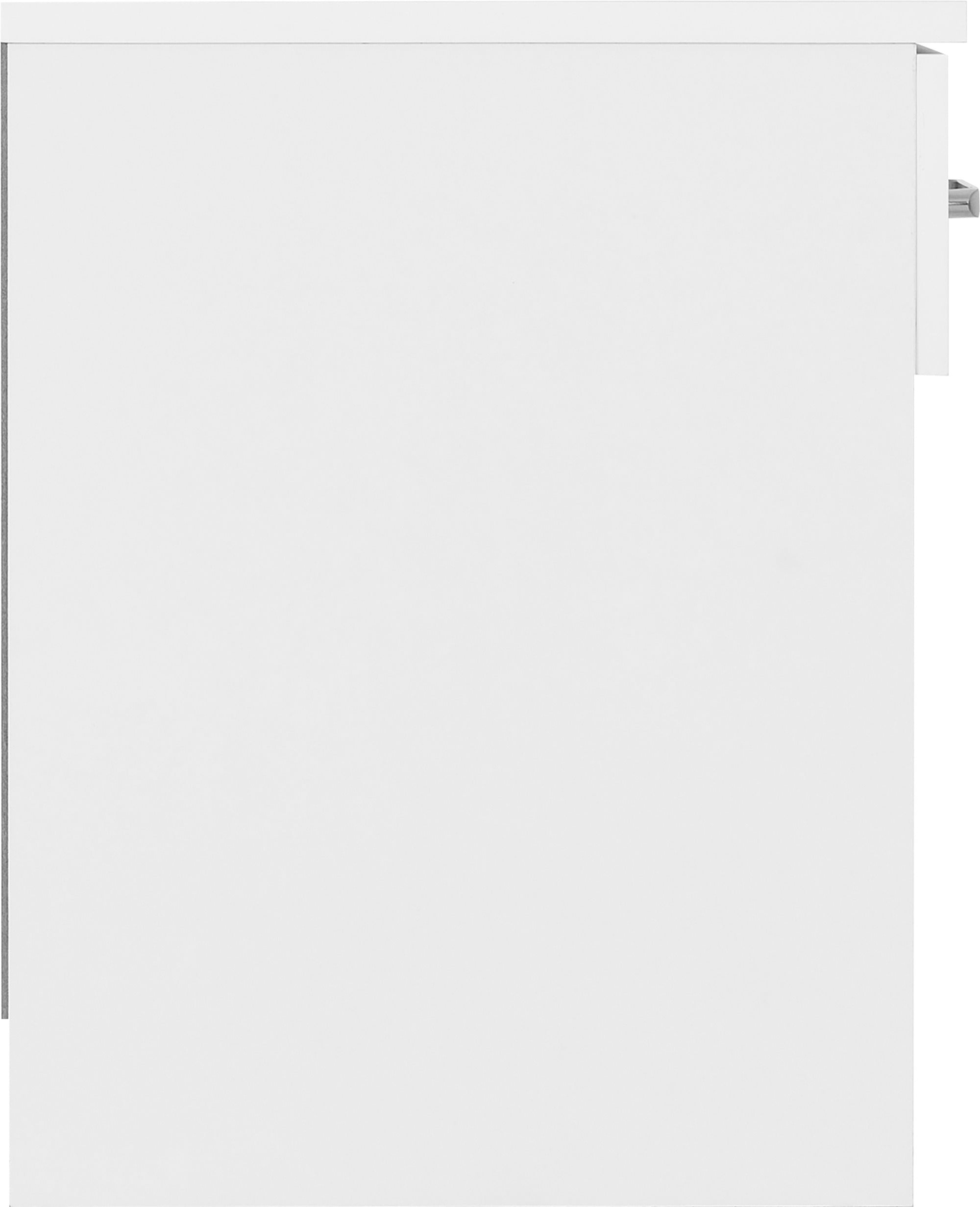 Dakota 1 Drawer Bedside Table - White