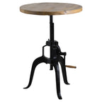 Draftsman Adjustable Bar Bistro Table extended tall