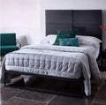 Federico King Bed & Headboard - Black