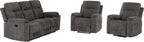 Guildford 3 + 1 + 1 Recliner Sofa Set