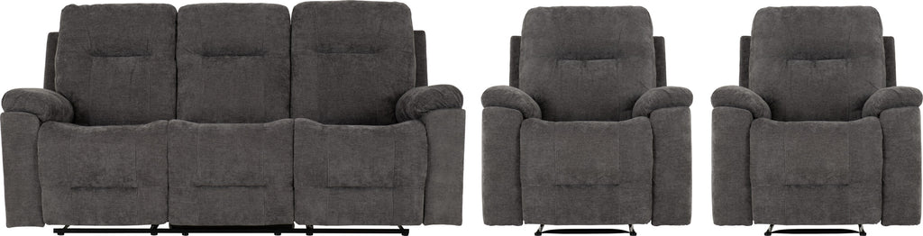 Guildford 3 + 1 + 1 Recliner Sofa Set