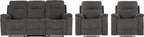 Guildford 3 + 1 + 1 Recliner Sofa Set