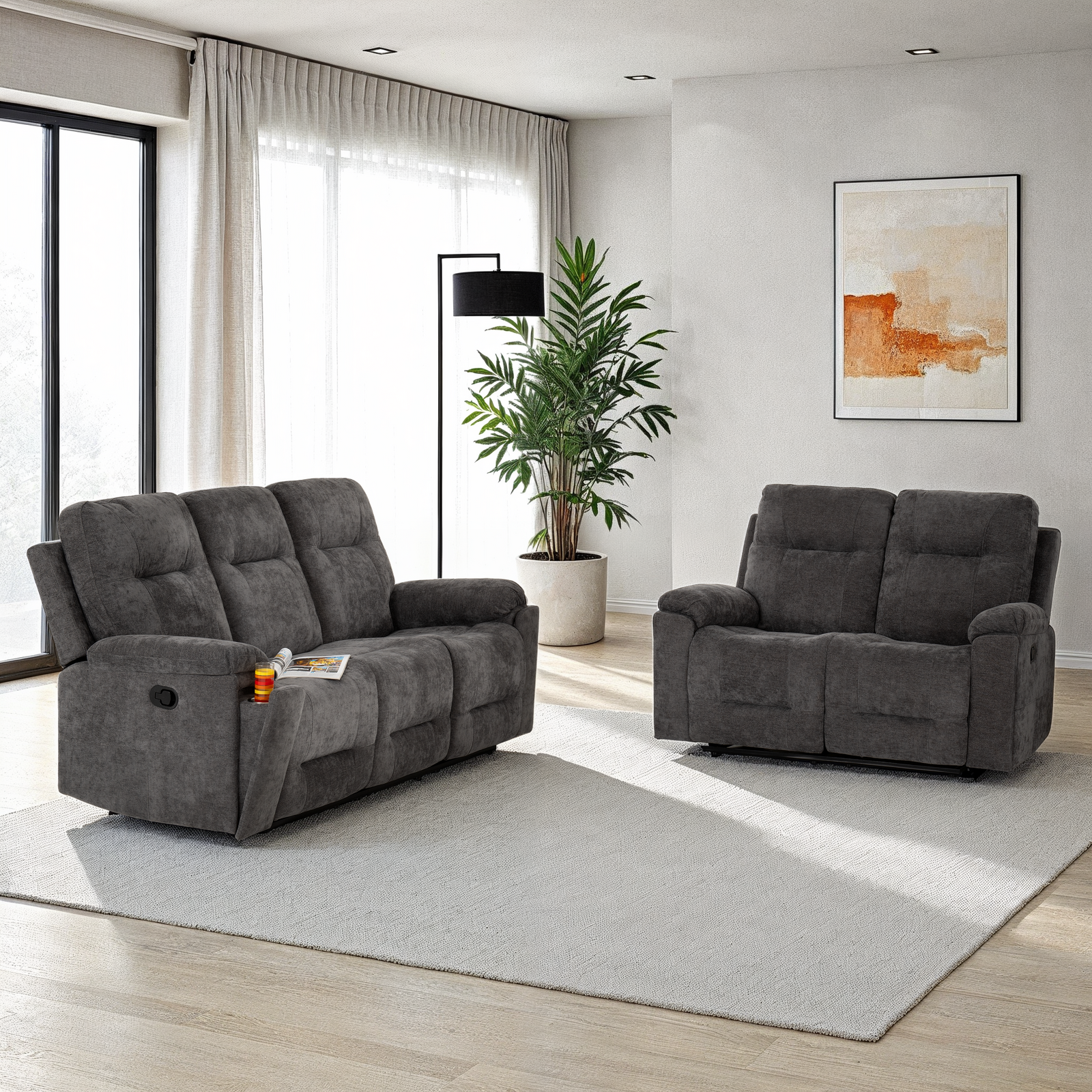 Guildford 3 + 2 Recliner Sofa Set