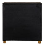 Lennox Black 2 Door Side Cupboard 