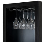 Lennox Black Drinks Unit glass rack 