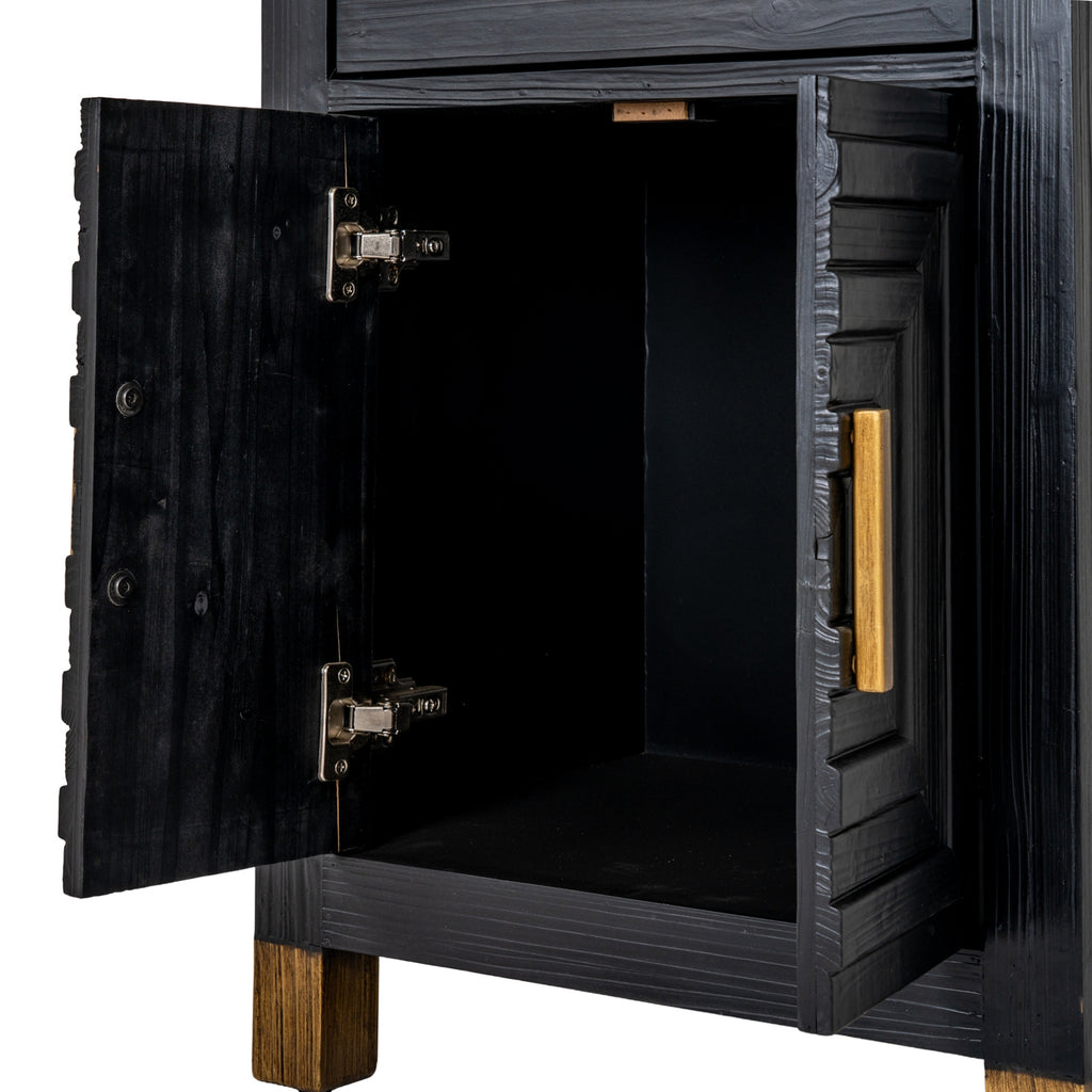 Lennox Black Drinks Unit open 