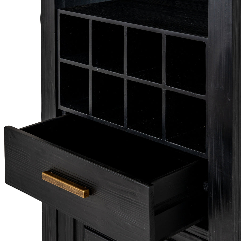 Lennox Black Drinks Unit open draw