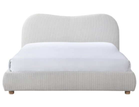 Wave Beds in Natural Weave - Double