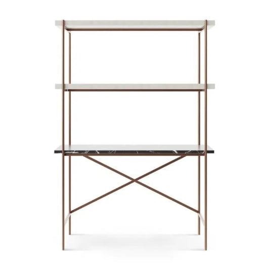 Adriana Desk & Bookshelf