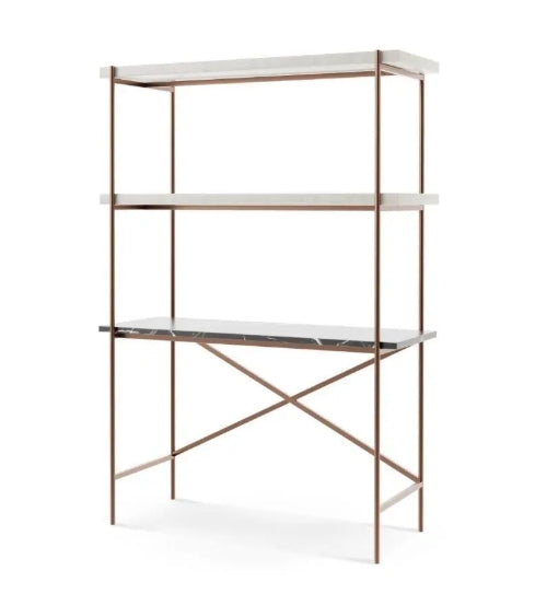 Adriana Desk & Bookshelf