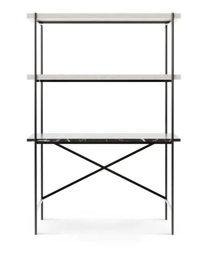 Adriana Desk & Bookshelf