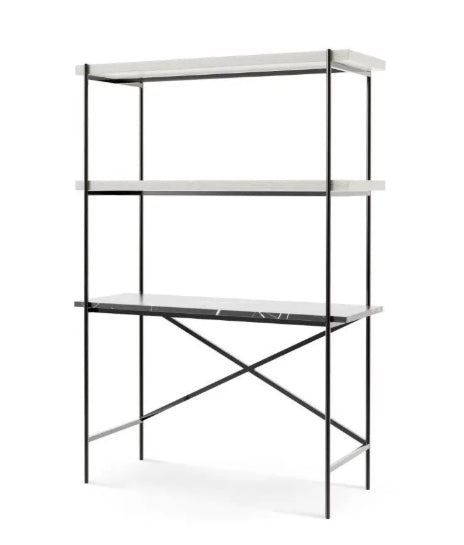 Adriana Desk & Bookshelf