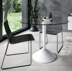 Iona Large Round Dining Table - White